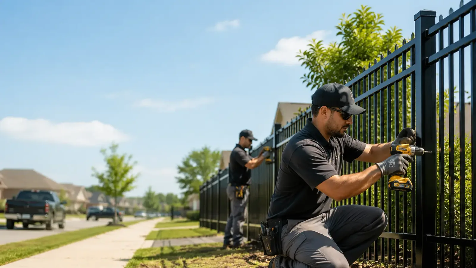 Metal Fence Installation in Bushwood, MD